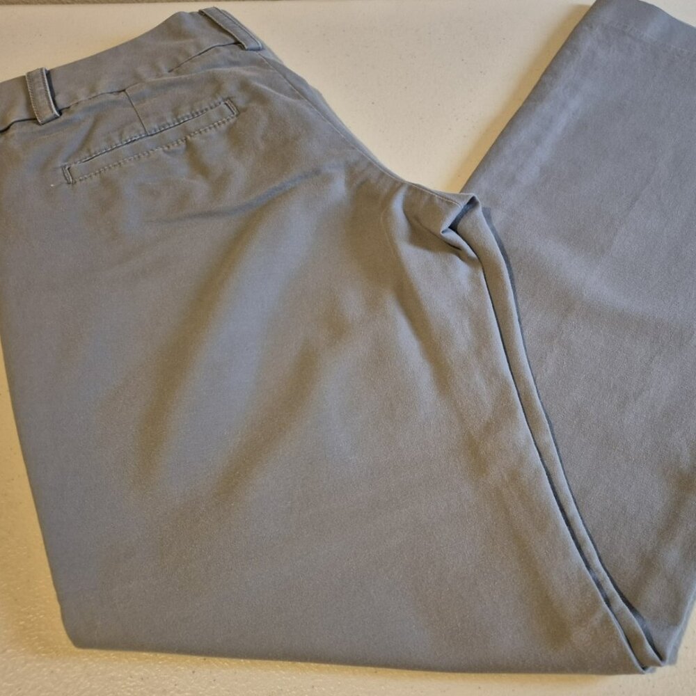 Banana Republic Ryan Fit Wide Leg Light Grey Dress Pants